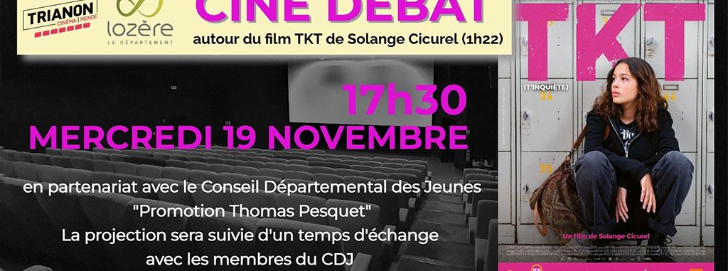 Image d'illustration de la page CINÉ DÉBAT  –  TKT