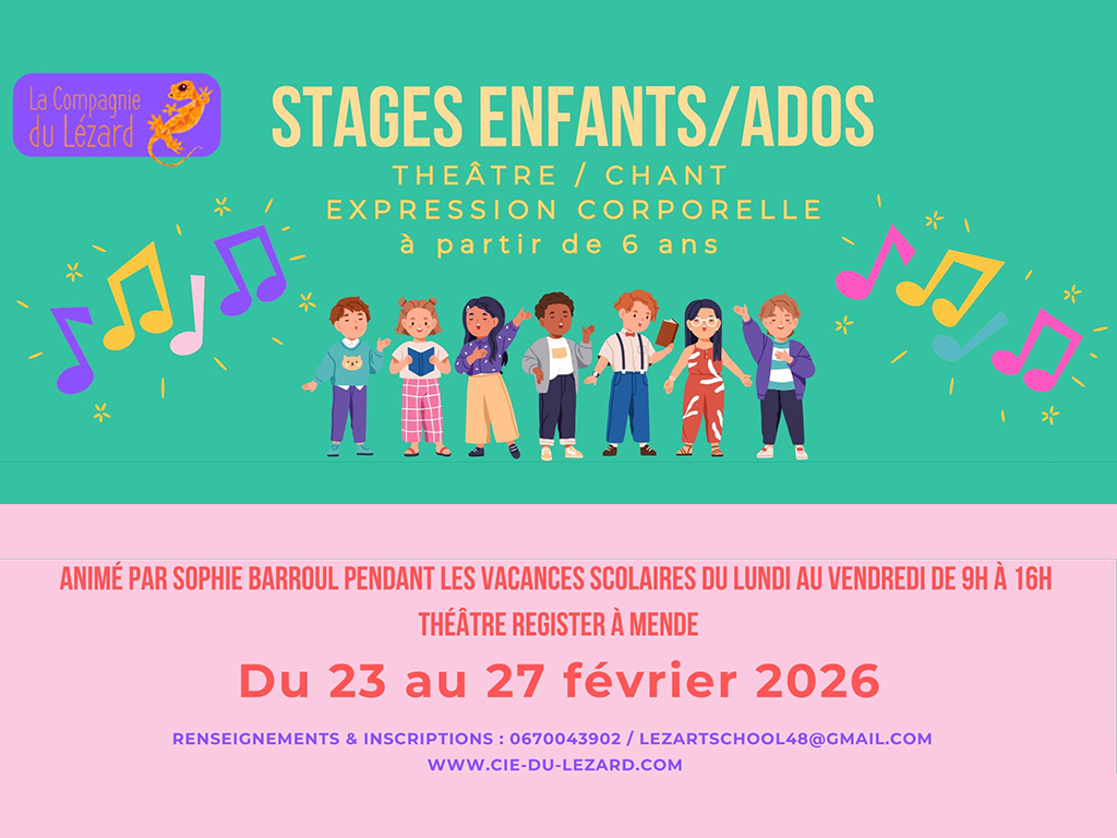 Image d'illustration de STAGE ENFANTS / ADOS