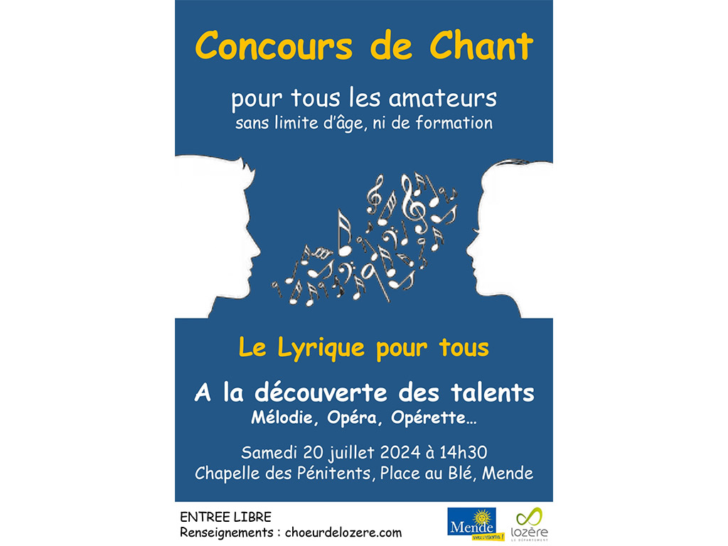 Image d'illustration de CONCOURS DE CHANT : LE LYRIQUE POUR TOUS