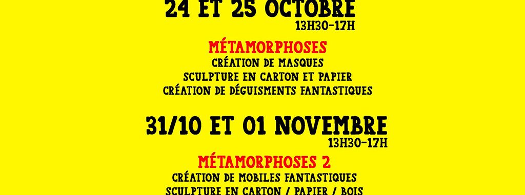 Image d'illustration de la page METAMORPHOSES – STAGES D’ART VISUELS