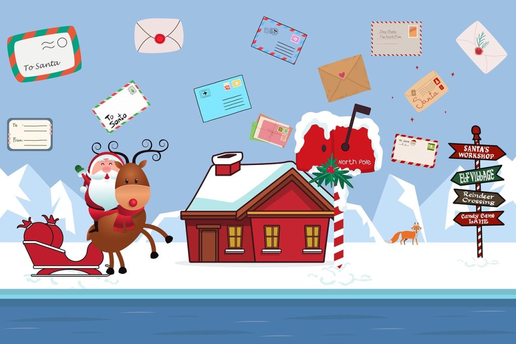 Image d'illustration de LA BOÎTE À LETTRES DU PÈRE NOËL