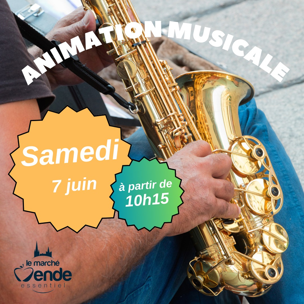 Image d'illustration de ANIMATION DU MARCHÉ DU SAMEDI MATIN