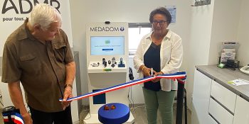 Image d'illustration de Une borne de téléconsultation inaugurée dans les locaux du centre de soins de l’ADMR
