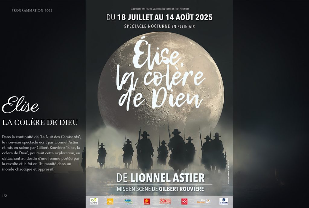 Image d'illustration de ELISE, LA COLÈRE DE DIEU