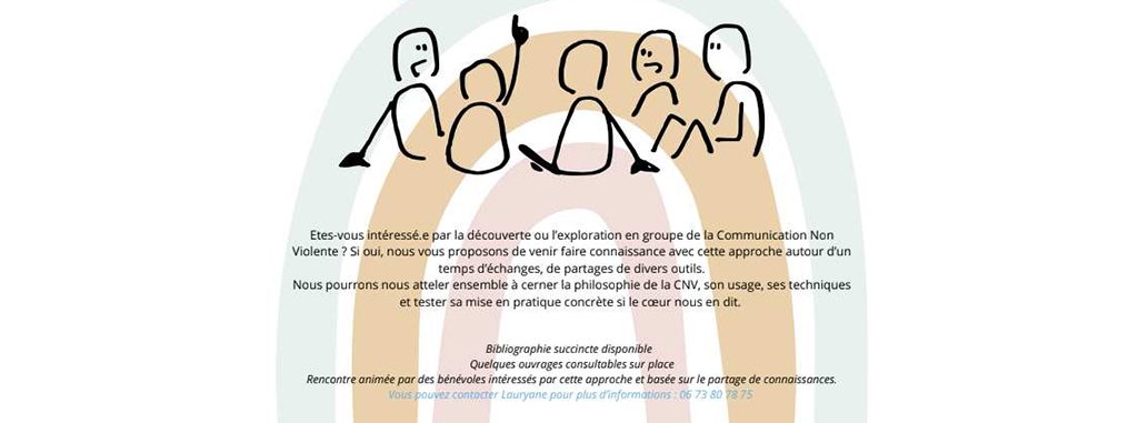 Image d'illustration de la page RENCONTRE AUTOUR DE LA COMMUNICATION NON-VIOLENTE