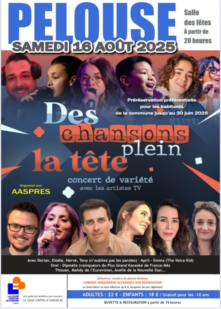 Image d'illustration de CONCERT – DES CHANSONS PLEIN LA TETE