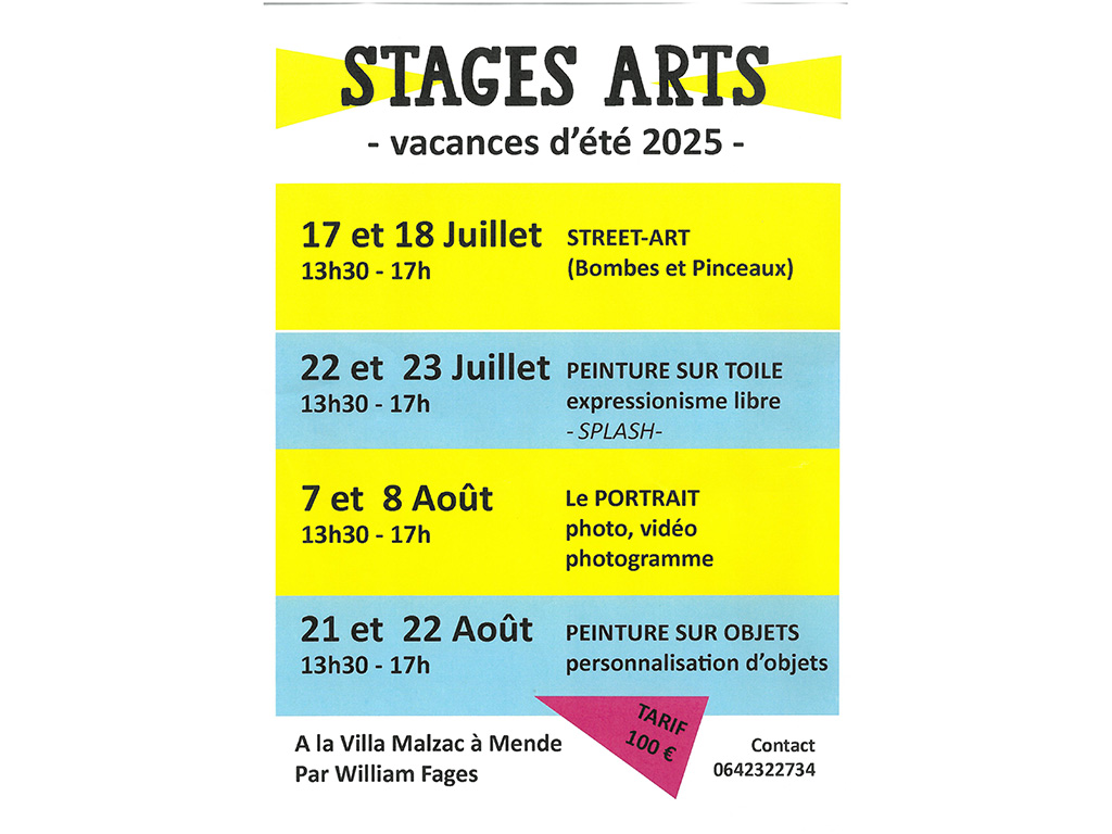 Image d'illustration de ATELIER DE PEINTURE SUR TOILE