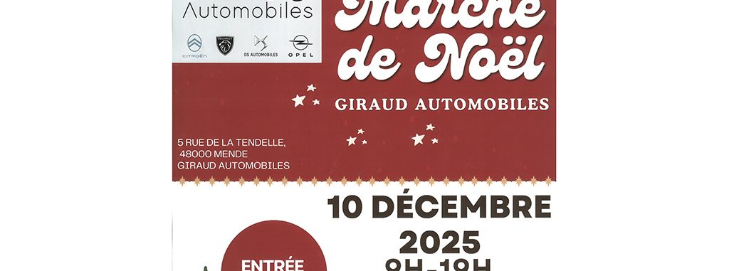 Image d'illustration de la page MARCHÉ DE NOËL GIRAUD AUTOMOBILE