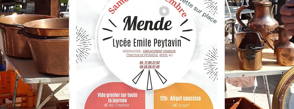 Image d'illustration de la page VIDE-GRENIER / MARCHÉ AUX PUCES